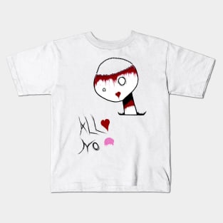 All Heart No Brain Kids T-Shirt